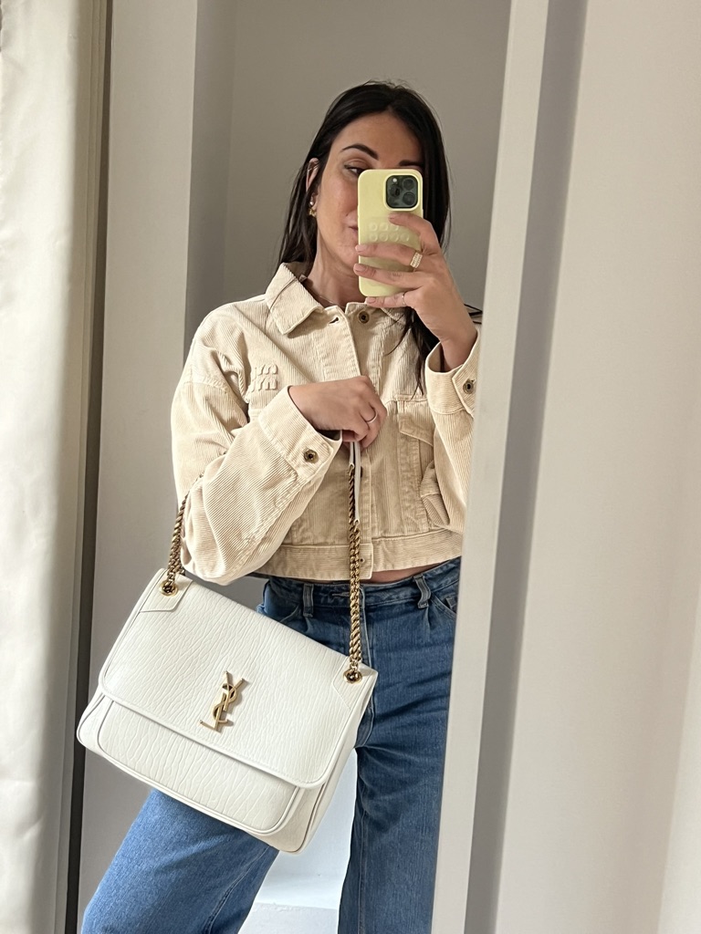 BORSA NIKI LARGE IN PELLE SAINT LAURENT