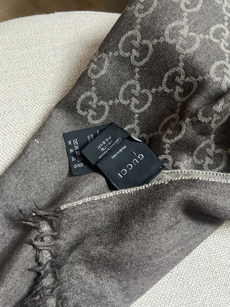 SCIARPA GG JACQUARD GUCCI