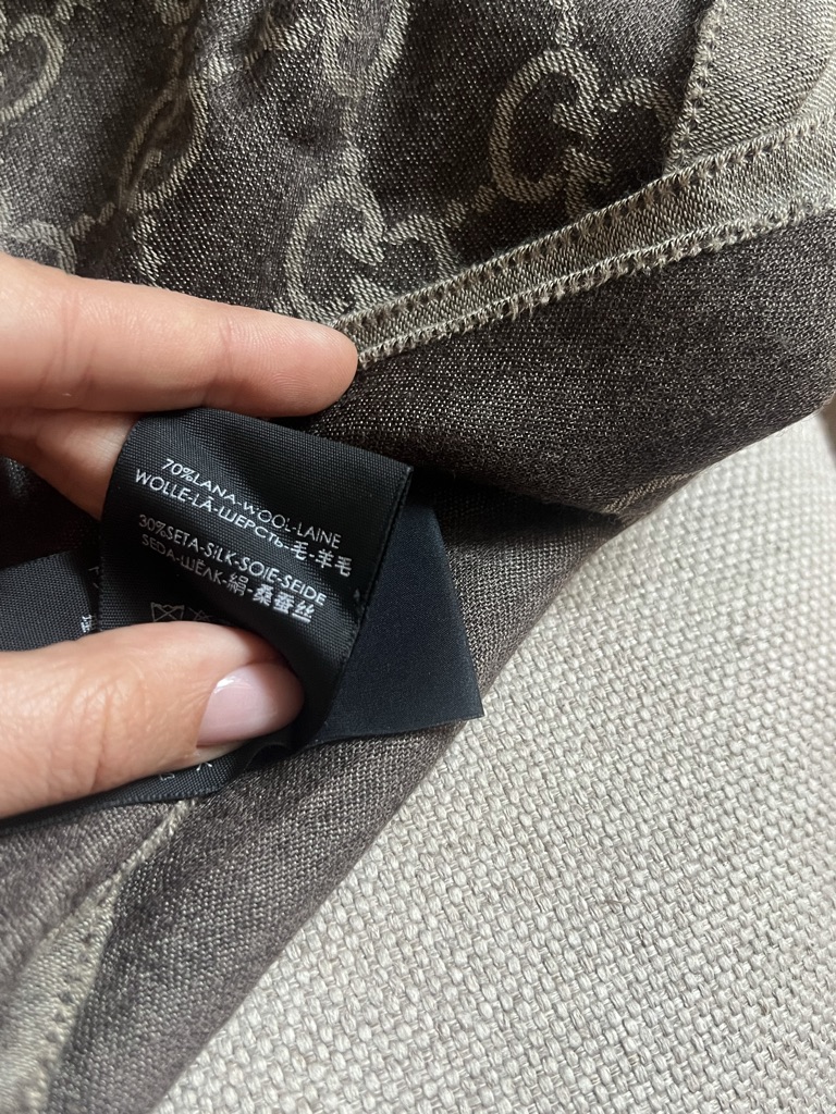 SCIARPA GG JACQUARD GUCCI