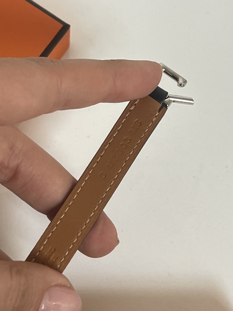 BRACCIALE RIVALE DOUBLE TOUR HERMES