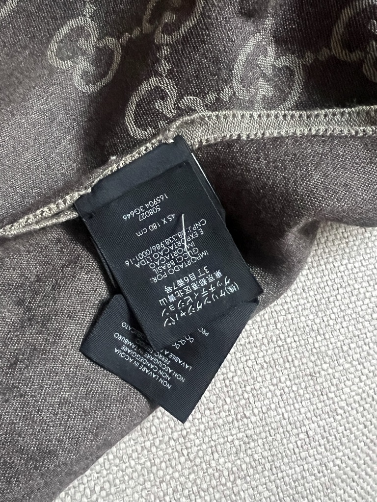 SCIARPA GG JACQUARD GUCCI