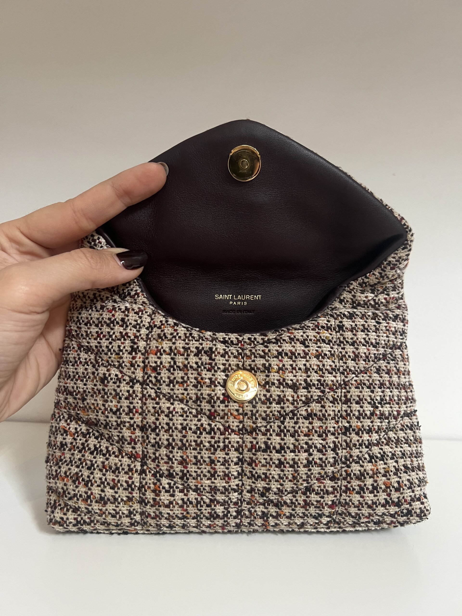 POCHETTE PUFFER LOU SAINT LAURENT