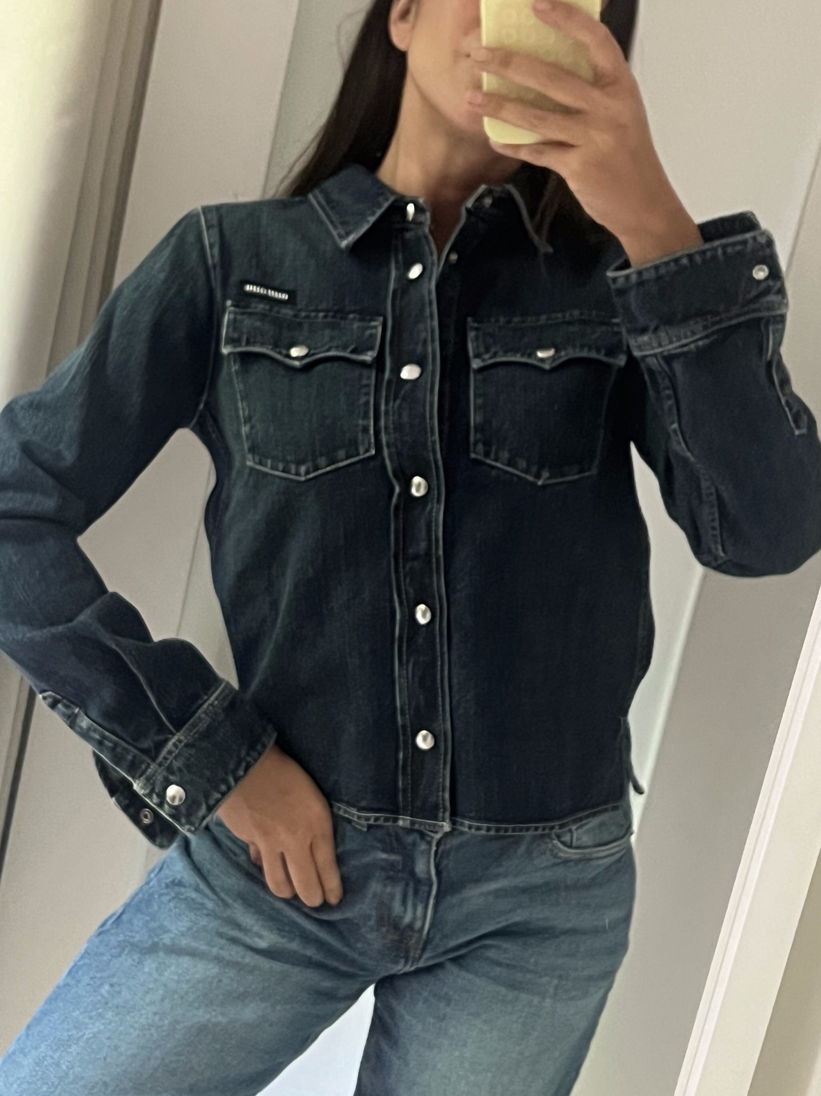 CAMICIA DENIM MIU MIU