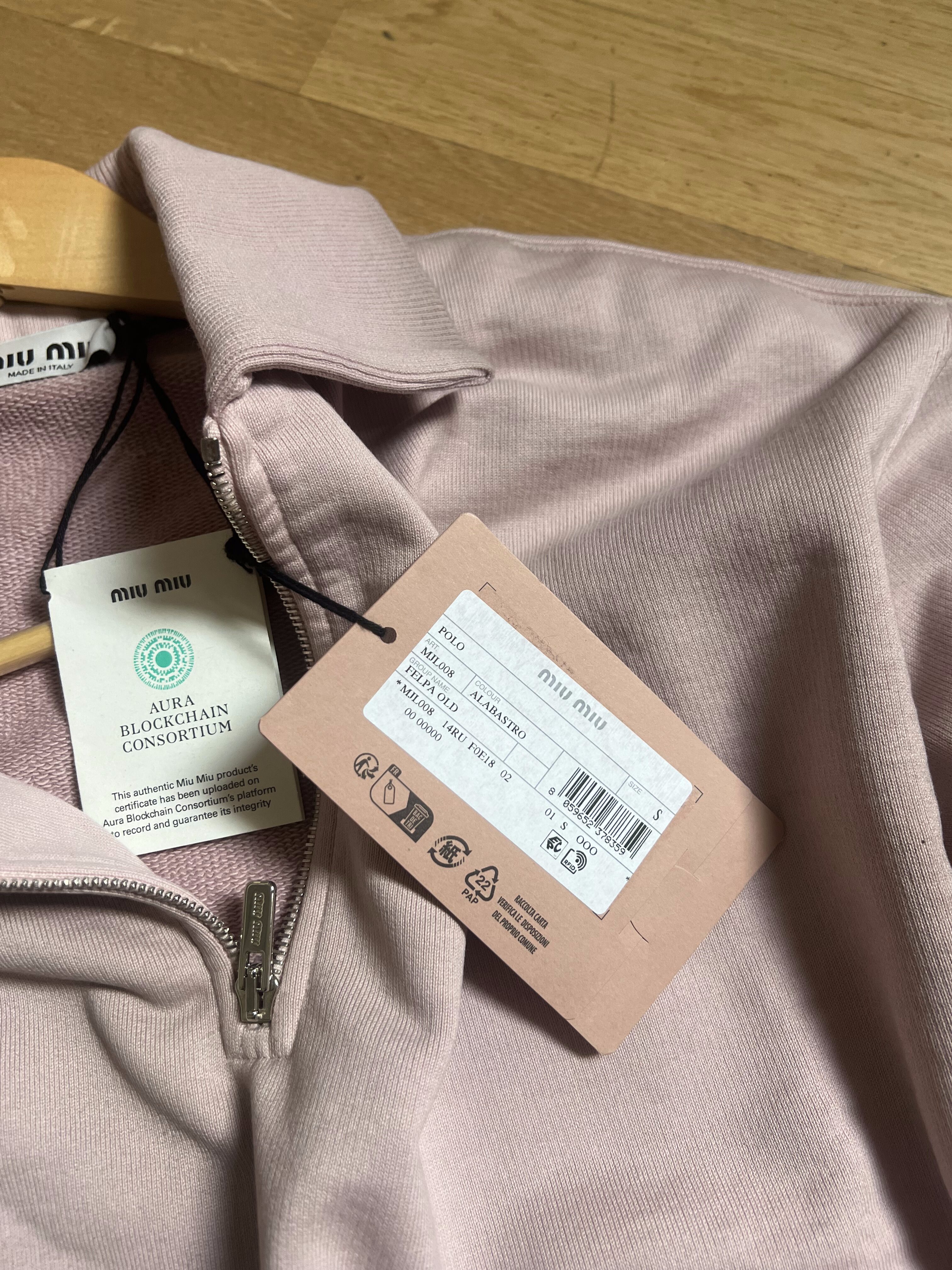 FELPA POLO MIU MIU