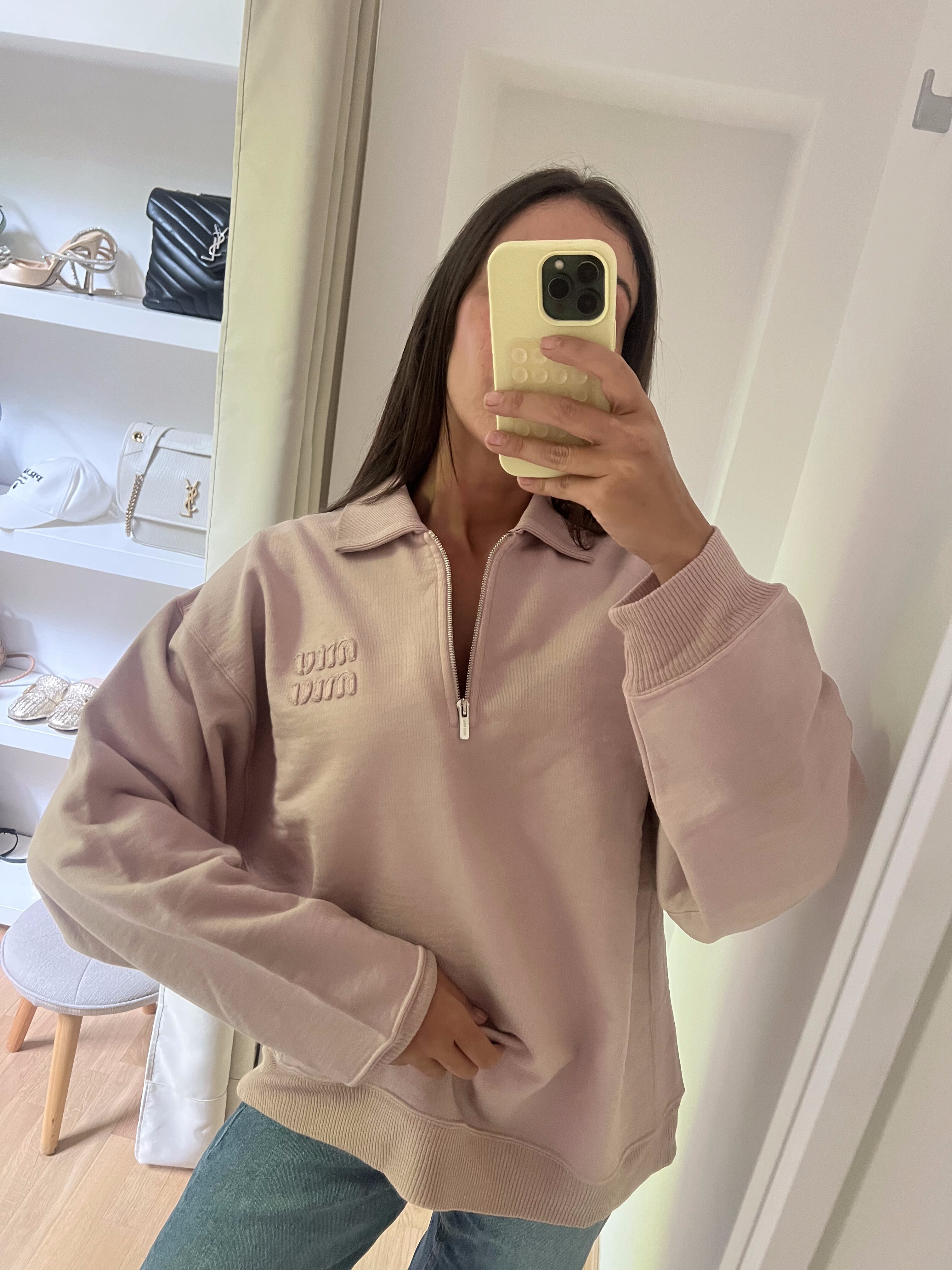 FELPA POLO MIU MIU