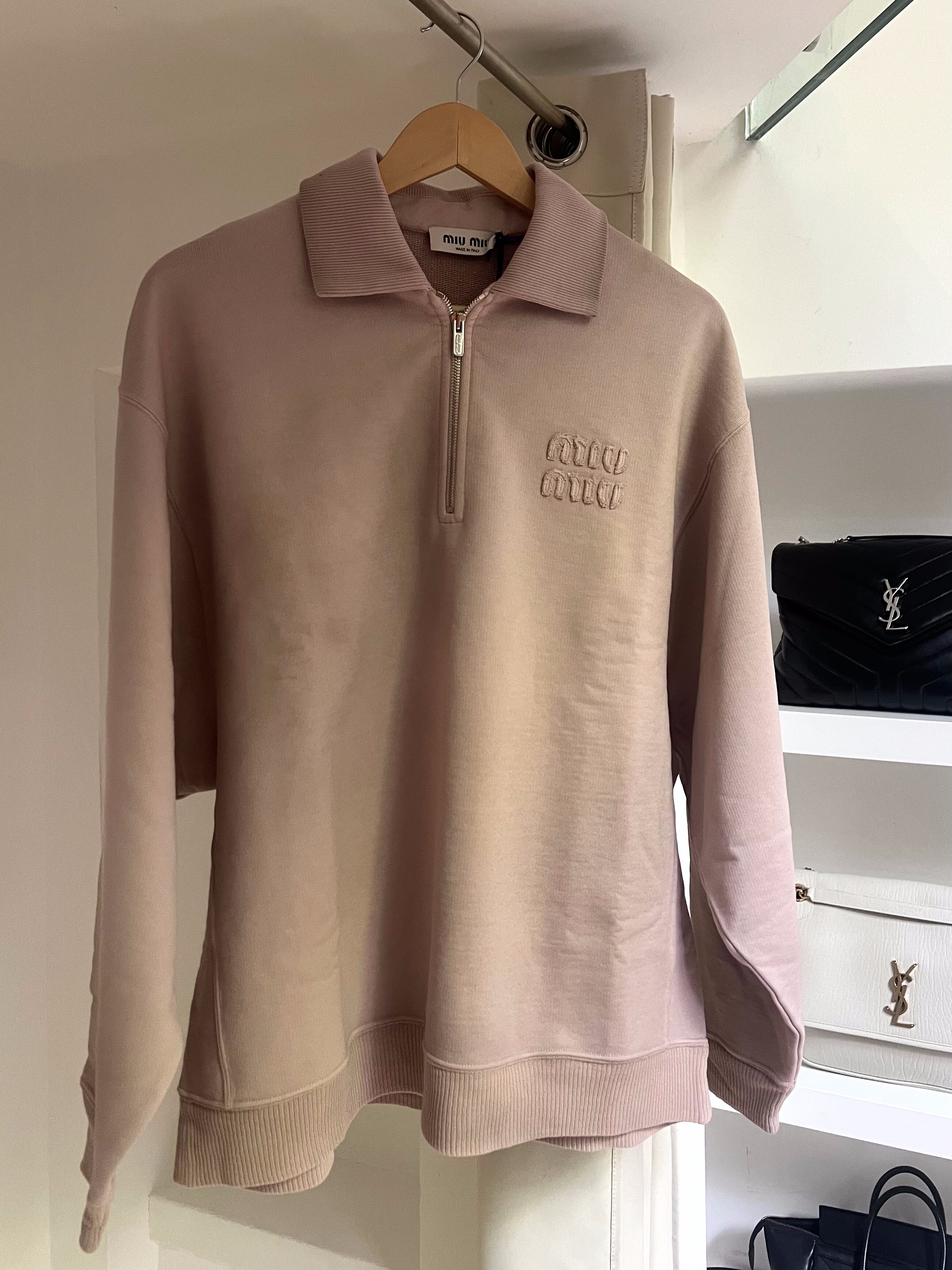 FELPA POLO MIU MIU