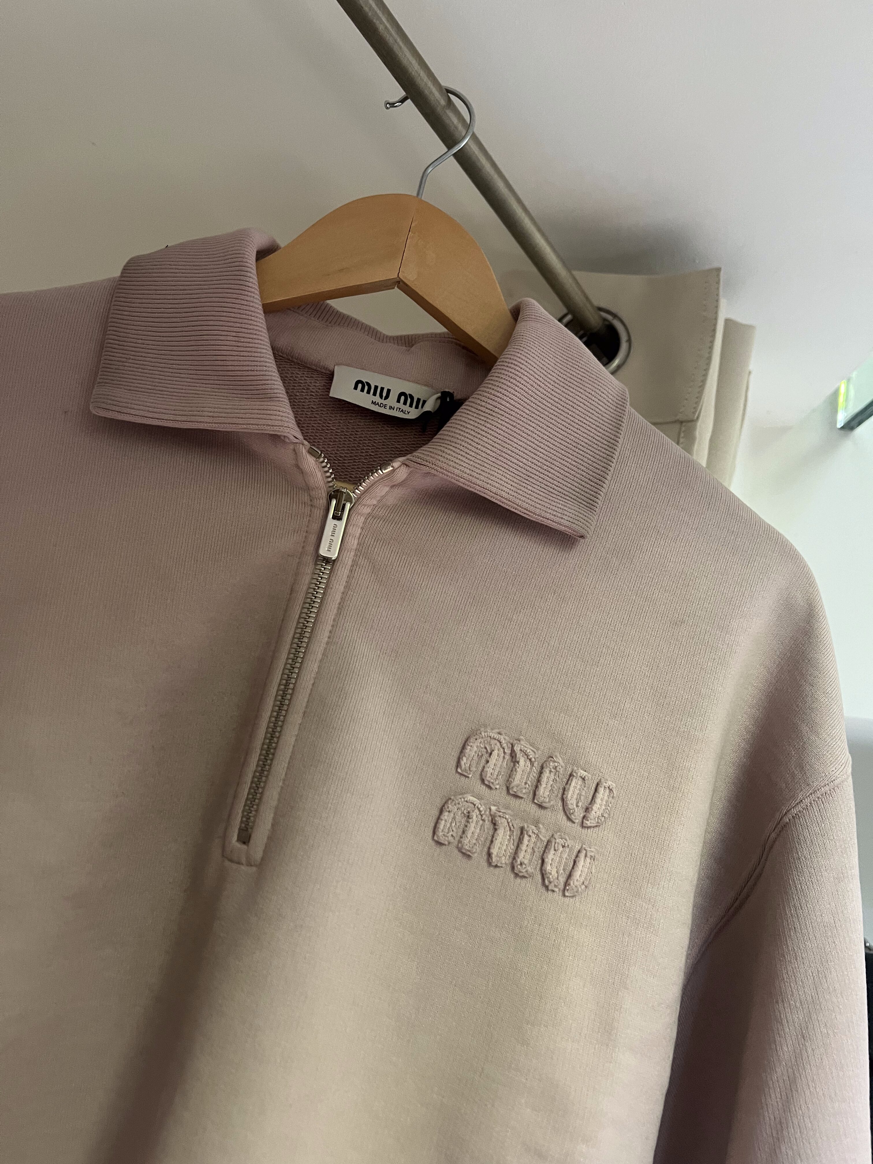 FELPA POLO MIU MIU