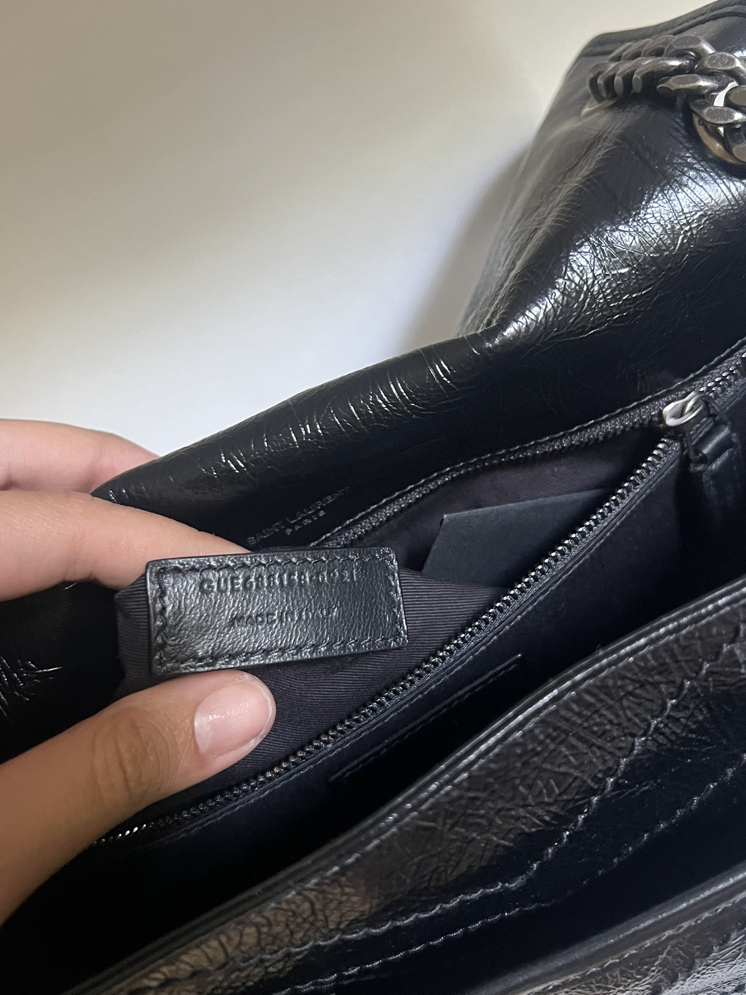 BORSA NIKI MEDIA SAINT LAURENT
