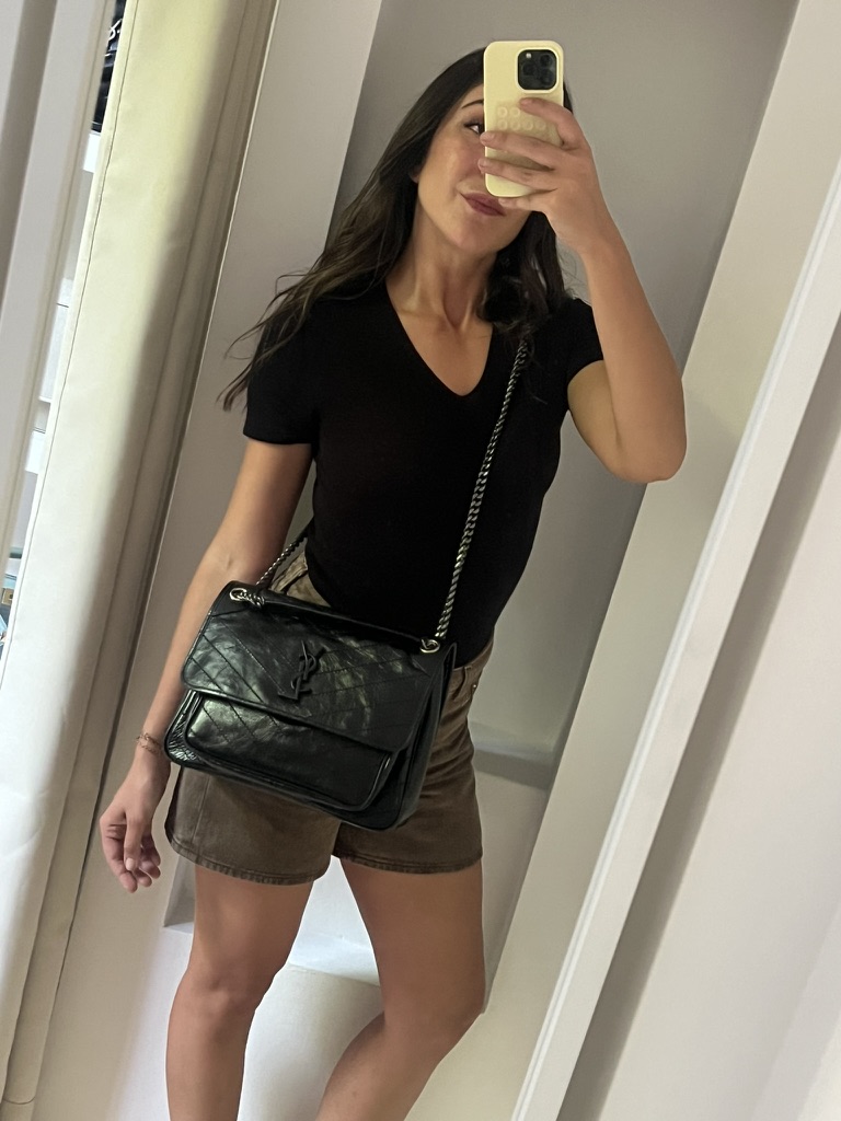 BORSA NIKI MEDIA SAINT LAURENT