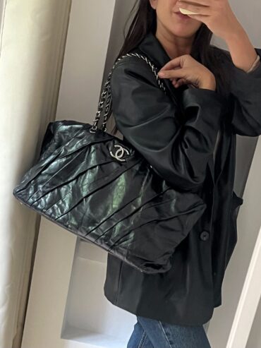 SHOPPING BAG IN PELLE CHANEL