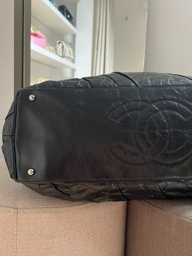 SHOPPING BAG IN PELLE CHANEL