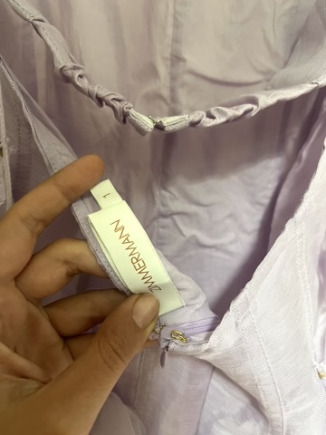 ABITO LUNGO CON FIORI APPLICATI ZIMMERMANN