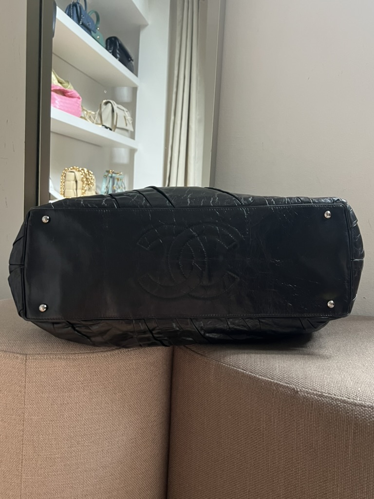 SHOPPING BAG IN PELLE CHANEL