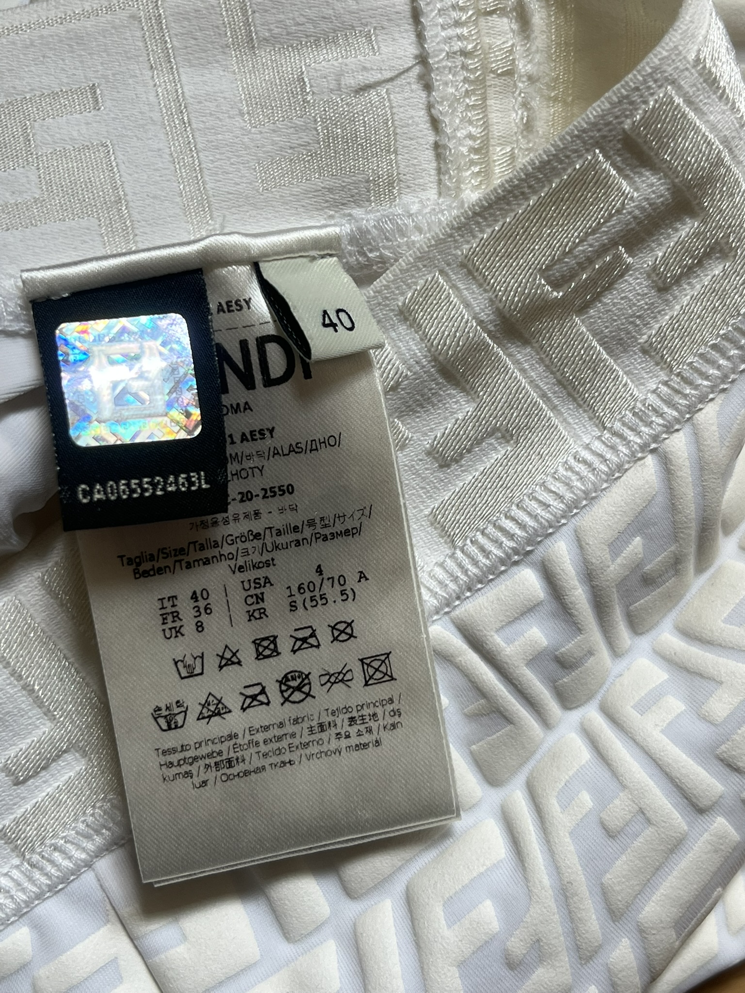 SET GYM FENDI