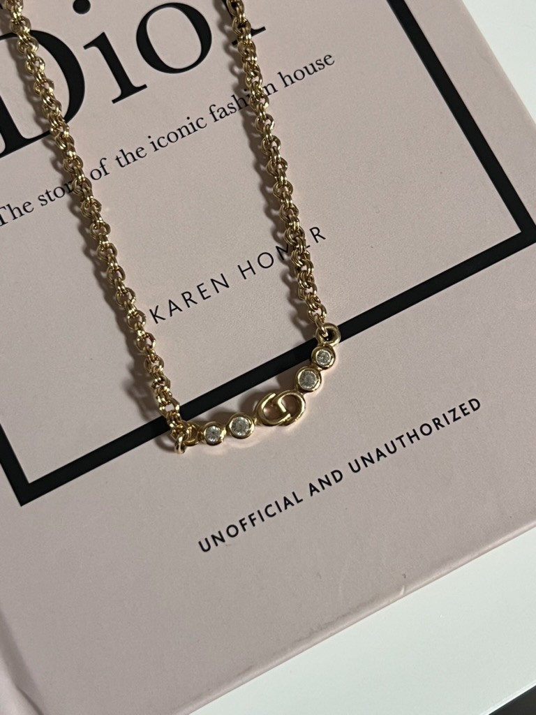 COLLANA DORATA DIOR