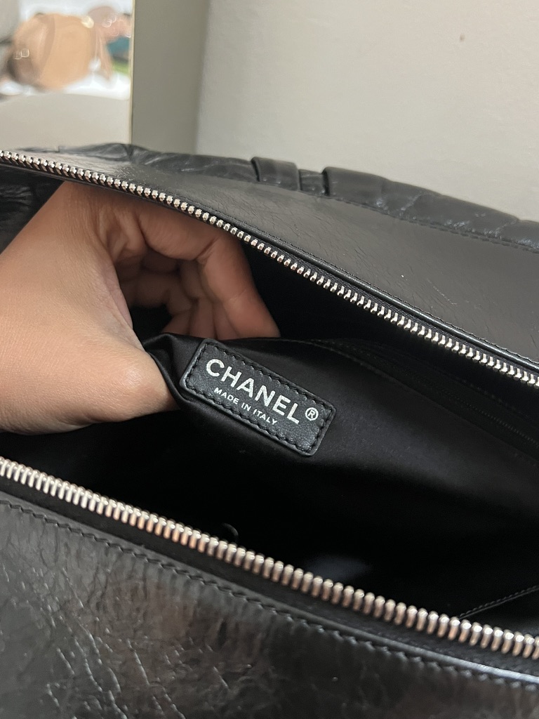 SHOPPING BAG IN PELLE CHANEL