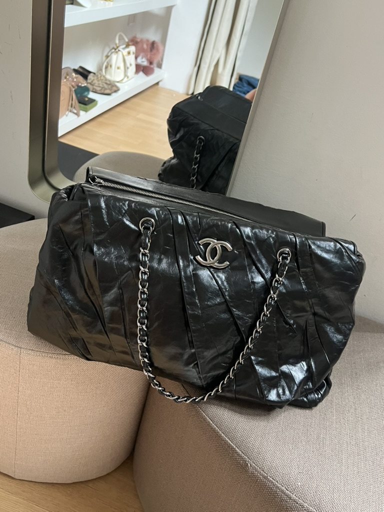 SHOPPING BAG IN PELLE CHANEL