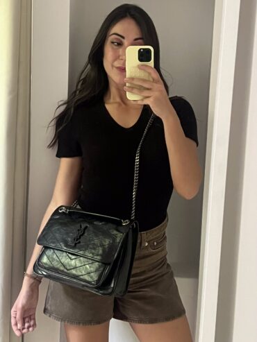 BORSA NIKI MEDIA SAINT LAURENT