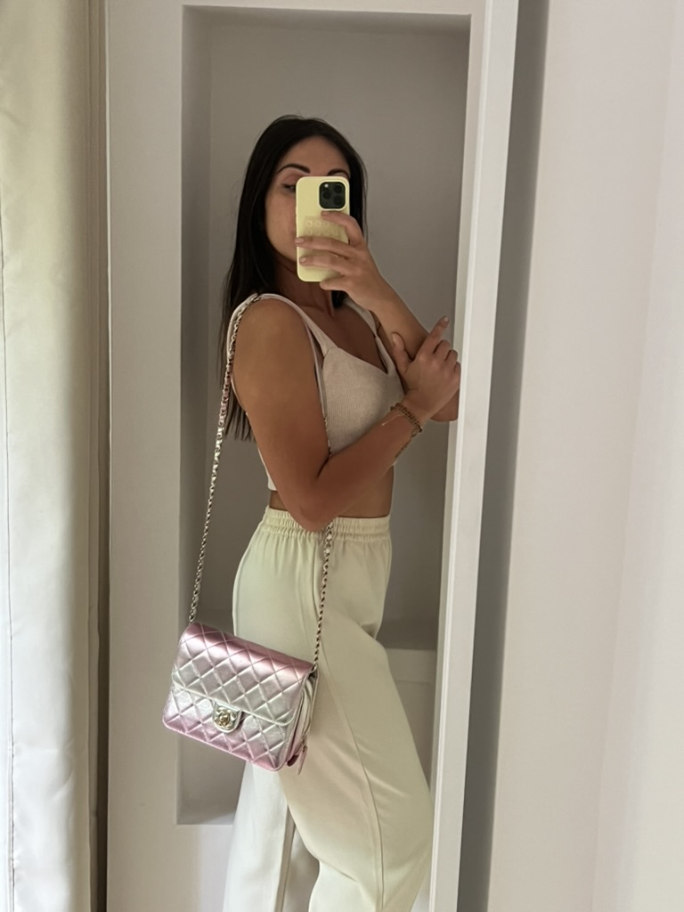 BORSA CLASSICA IRIDESCENTE CHANEL