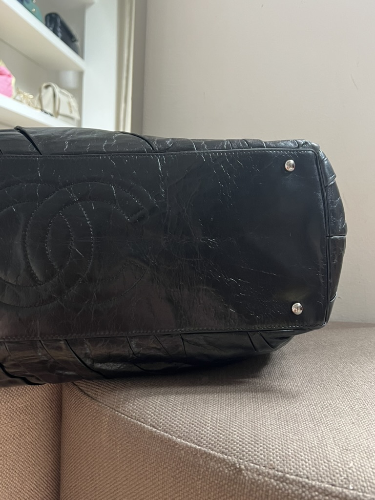 SHOPPING BAG IN PELLE CHANEL