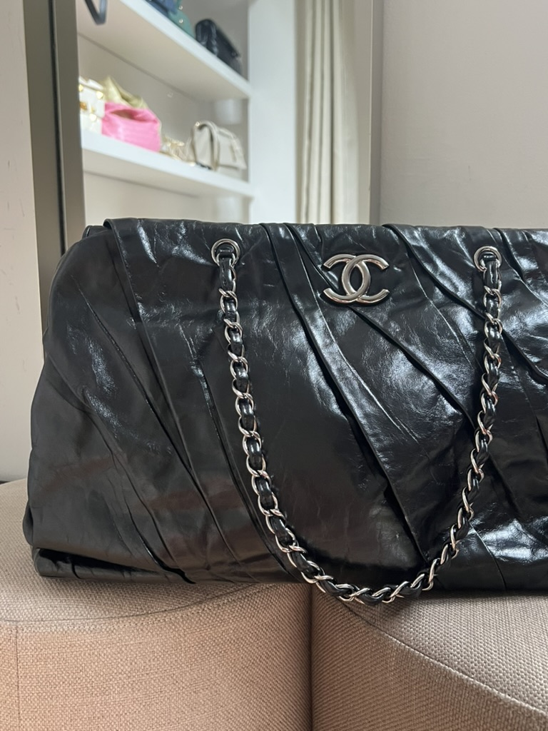 SHOPPING BAG IN PELLE CHANEL