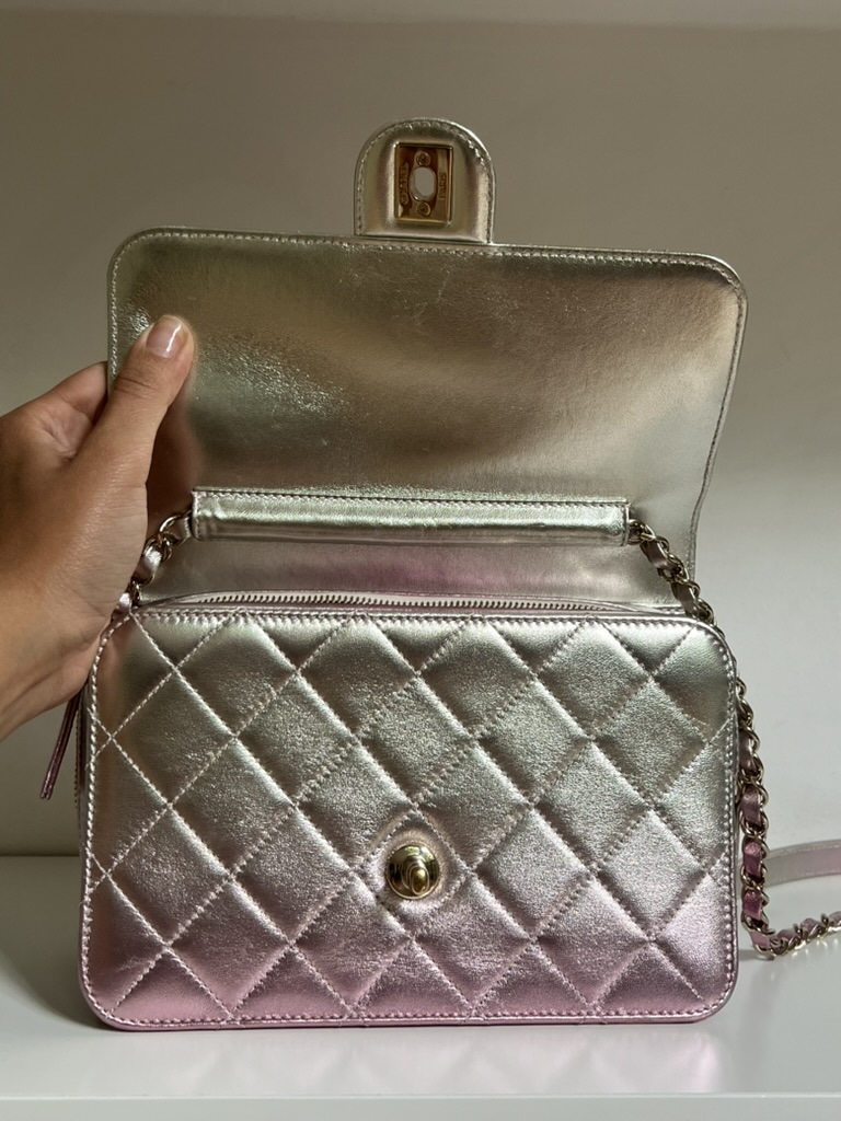 BORSA CLASSICA IRIDESCENTE CHANEL
