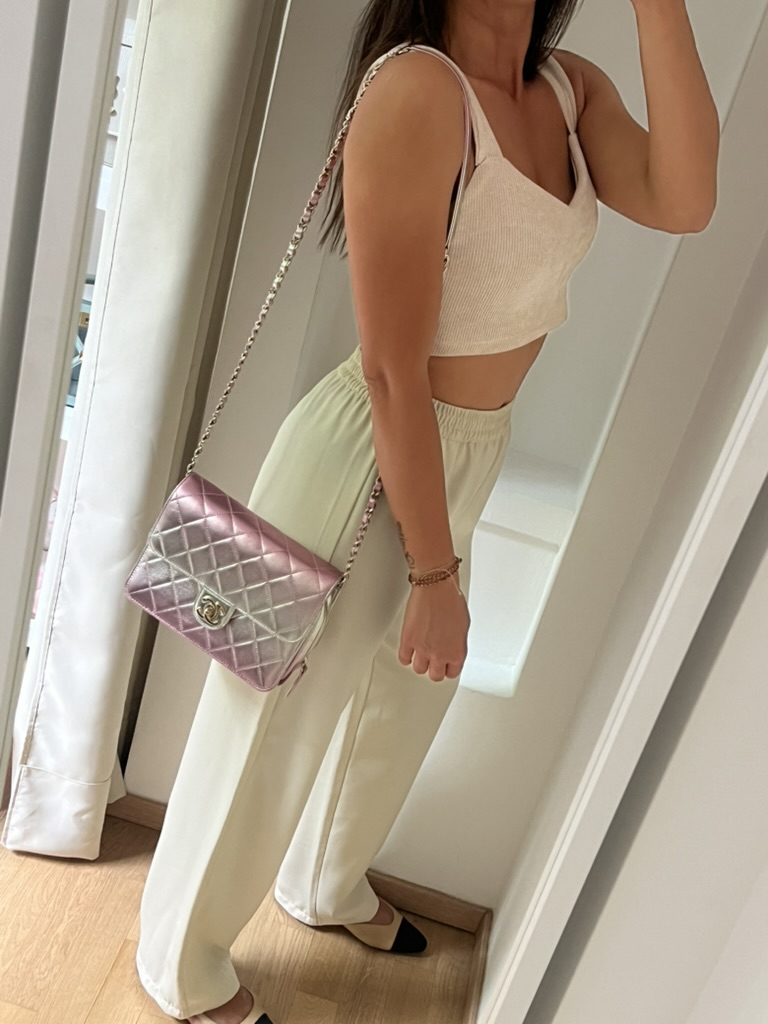 BORSA CLASSICA IRIDESCENTE CHANEL