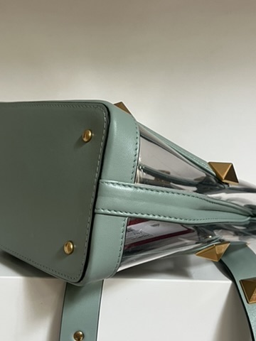 BORSA A MANO ROMAN STUD PVC VALENTINO