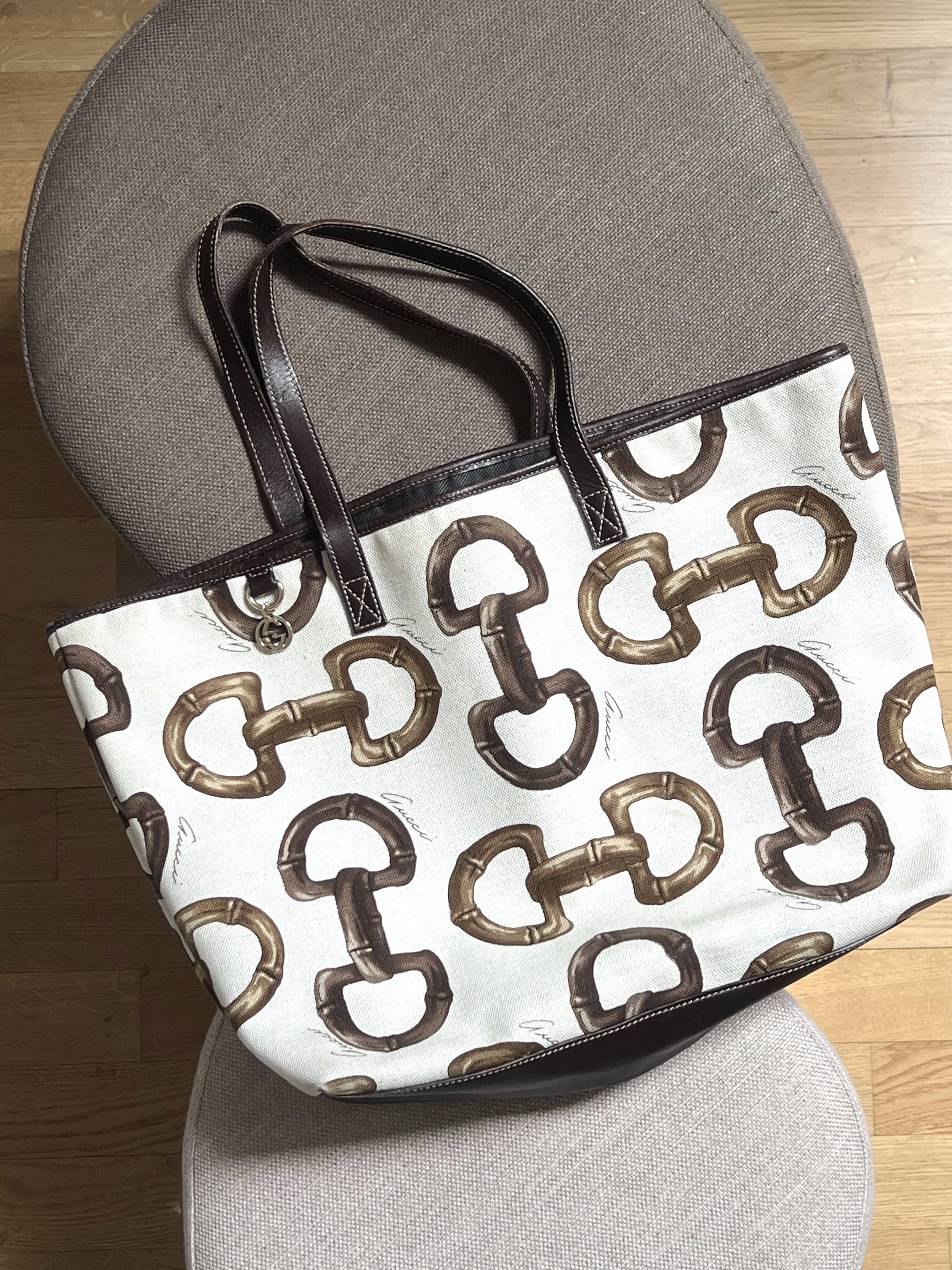 SHOPPING BAG  HORSEBIT GUCCI