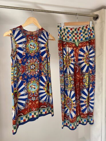 COMPLETO SETA DOLCE&GABBANA