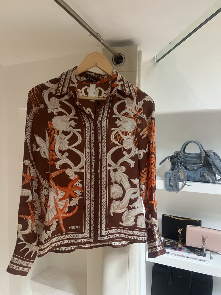 CAMICIA SETA VERSACE