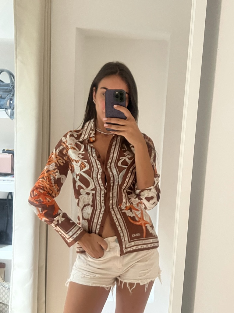 CAMICIA SETA VERSACE
