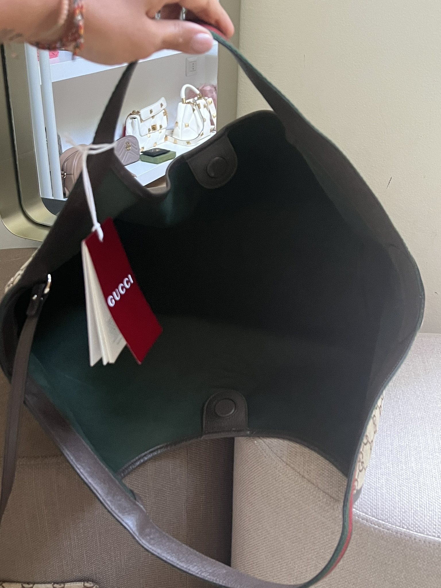 BORSA SHOPPING GIGLIO GUCCI