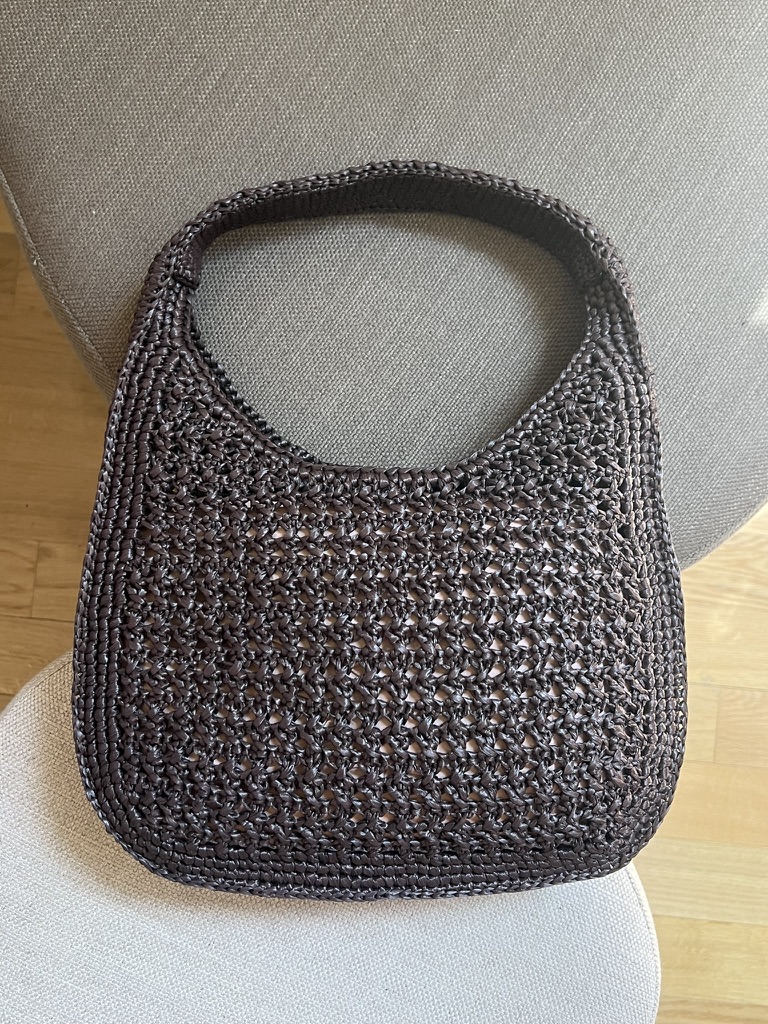 BORSA HOBO RAFFIA MIU MIU