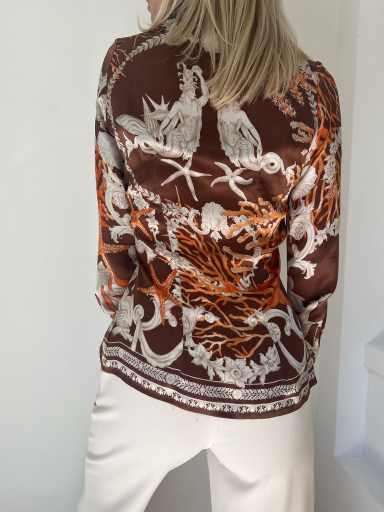 CAMICIA SETA VERSACE
