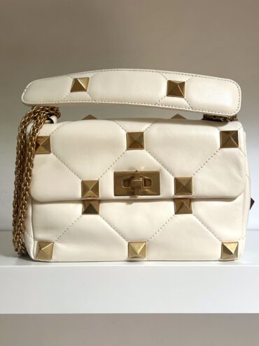 BORSA A SPALLA ROMAN STUD VALENTINO