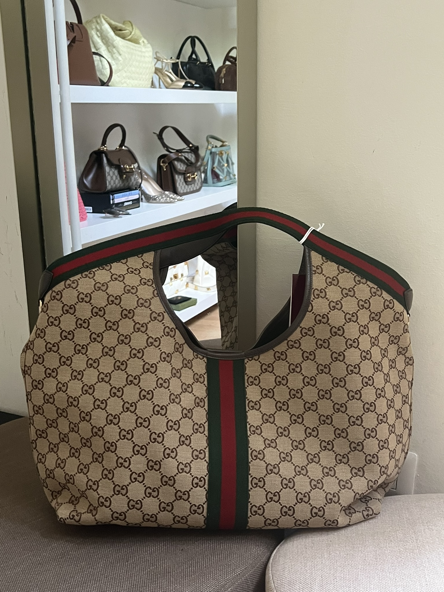 BORSA SHOPPING GIGLIO GUCCI