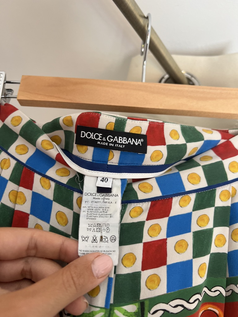 COMPLETO SETA DOLCE&GABBANA