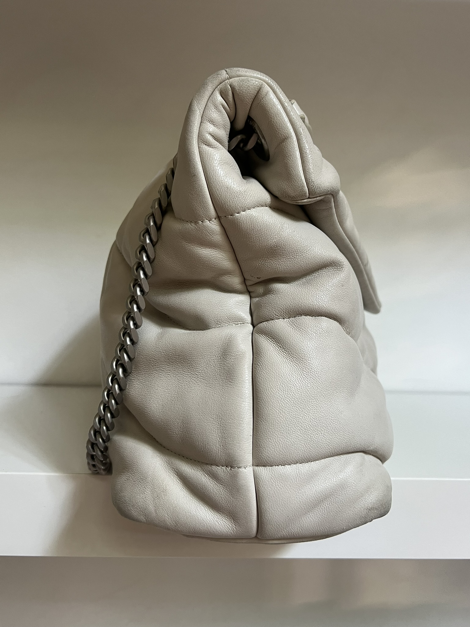 BORSA PUFFER MEDIA SAINT LAURENT