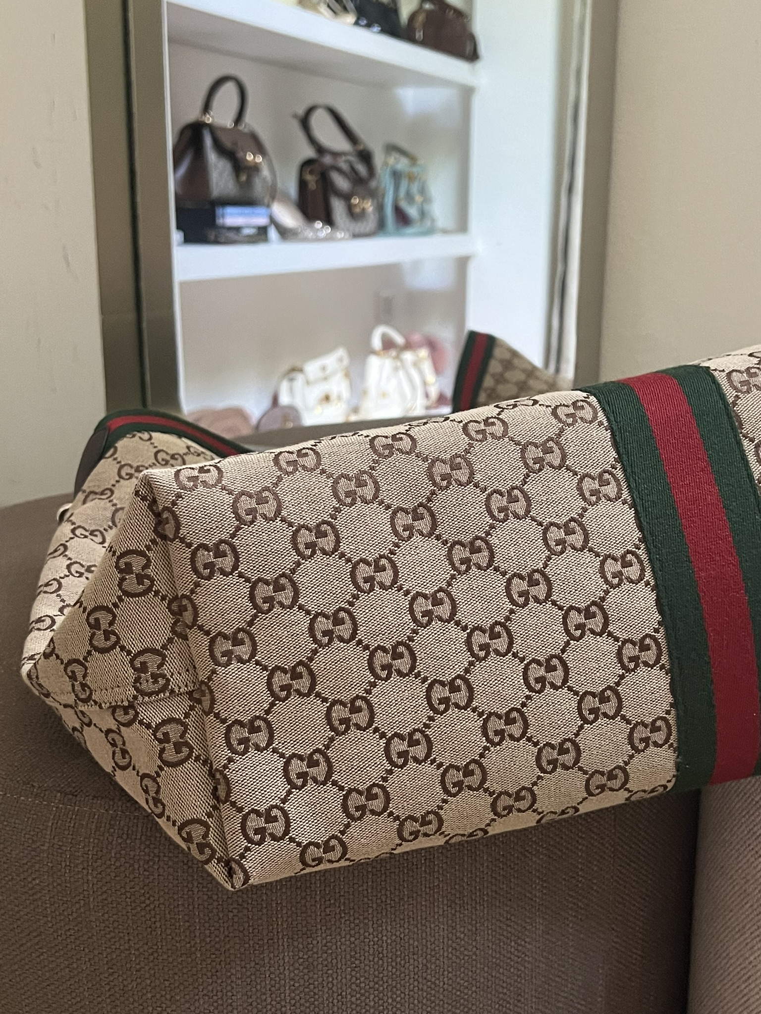 BORSA SHOPPING GIGLIO GUCCI