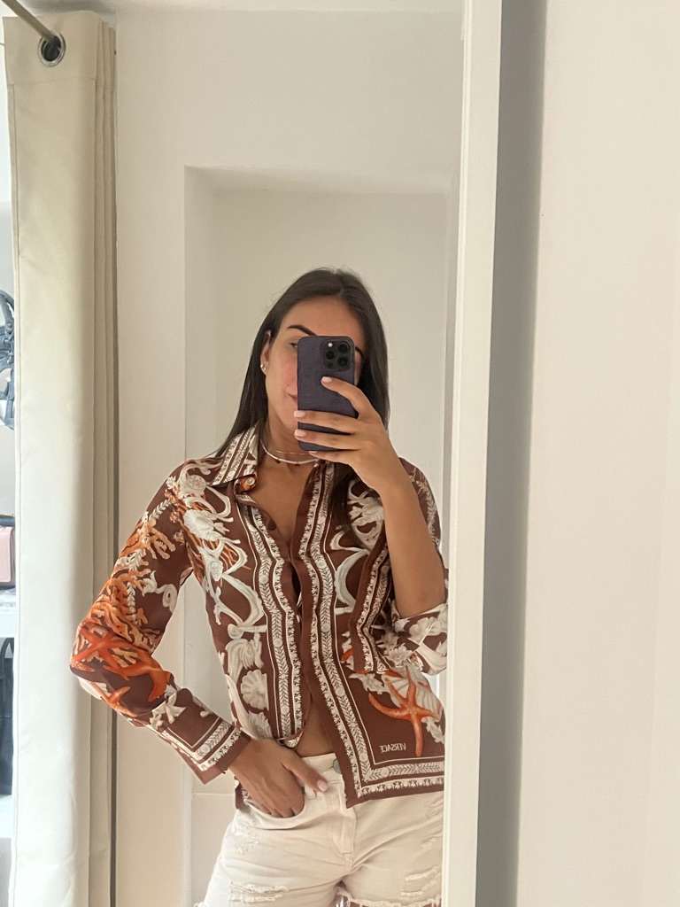 CAMICIA SETA VERSACE