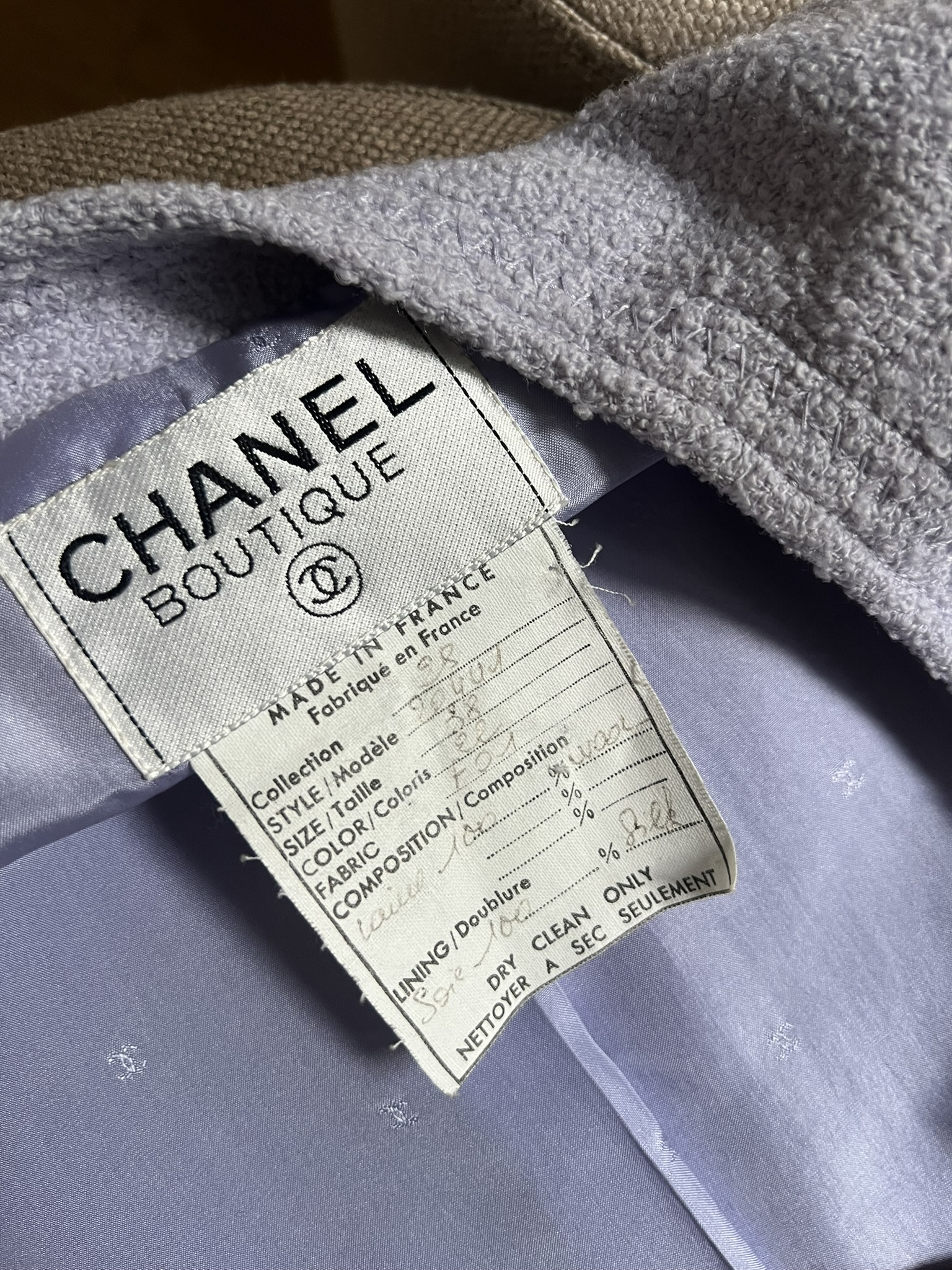 TAILLEUR CHANEL