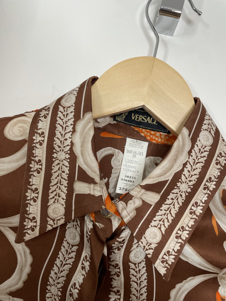 CAMICIA SETA VERSACE