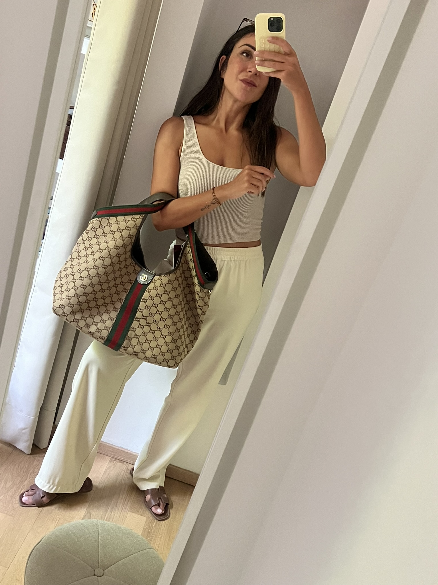 BORSA SHOPPING GIGLIO GUCCI