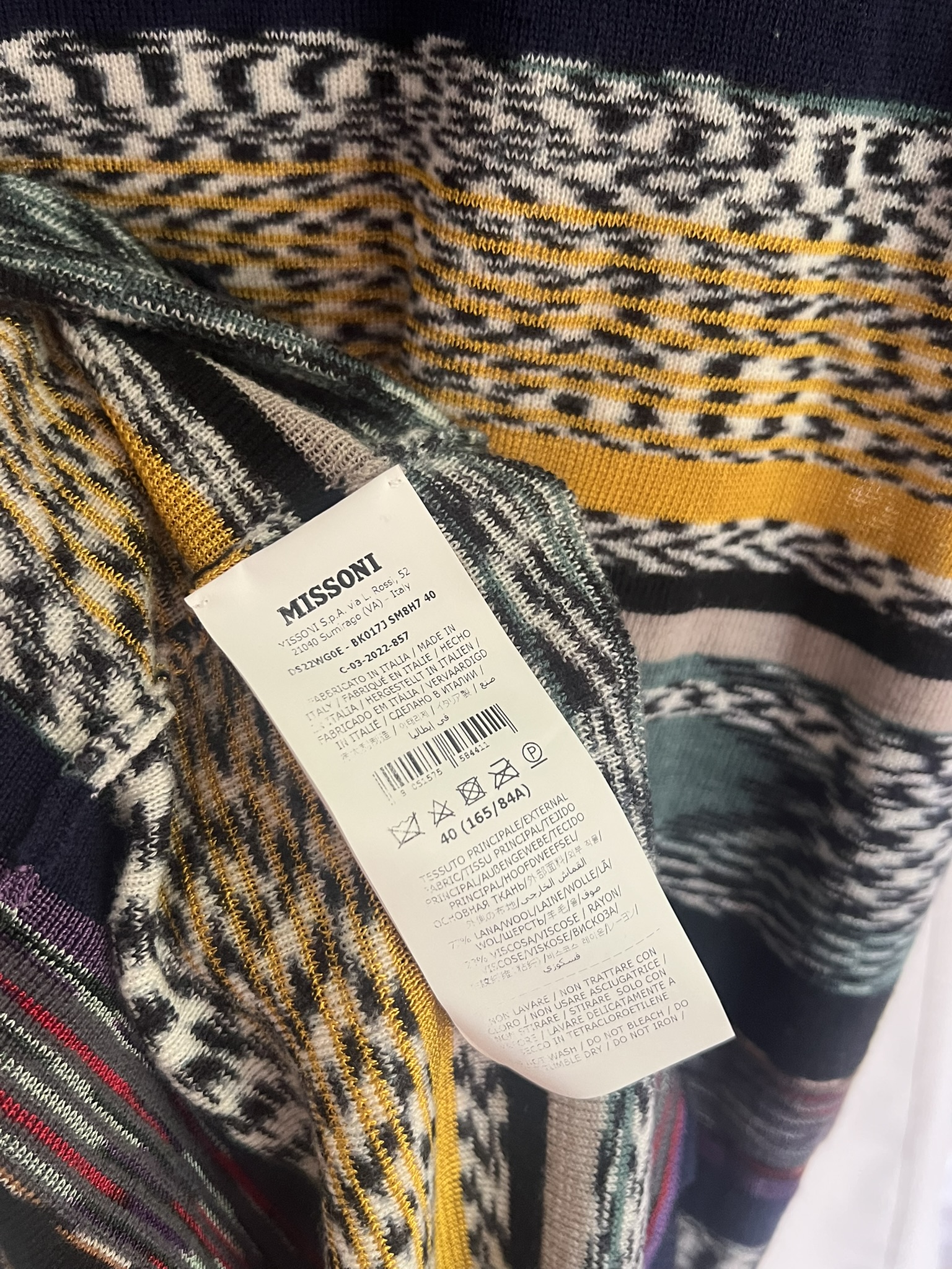 ABITO LUNGO MISSONI