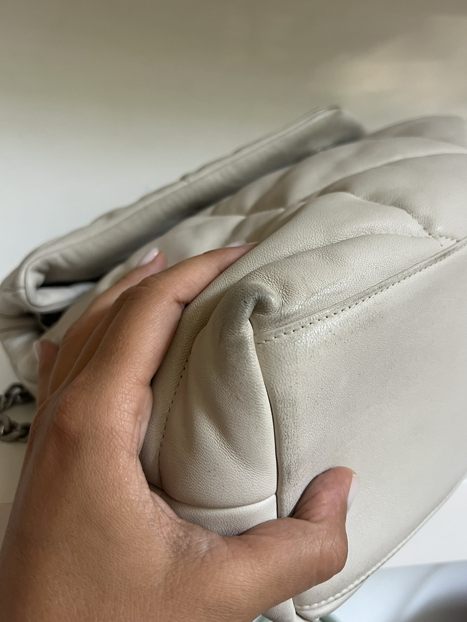 BORSA PUFFER MEDIA SAINT LAURENT