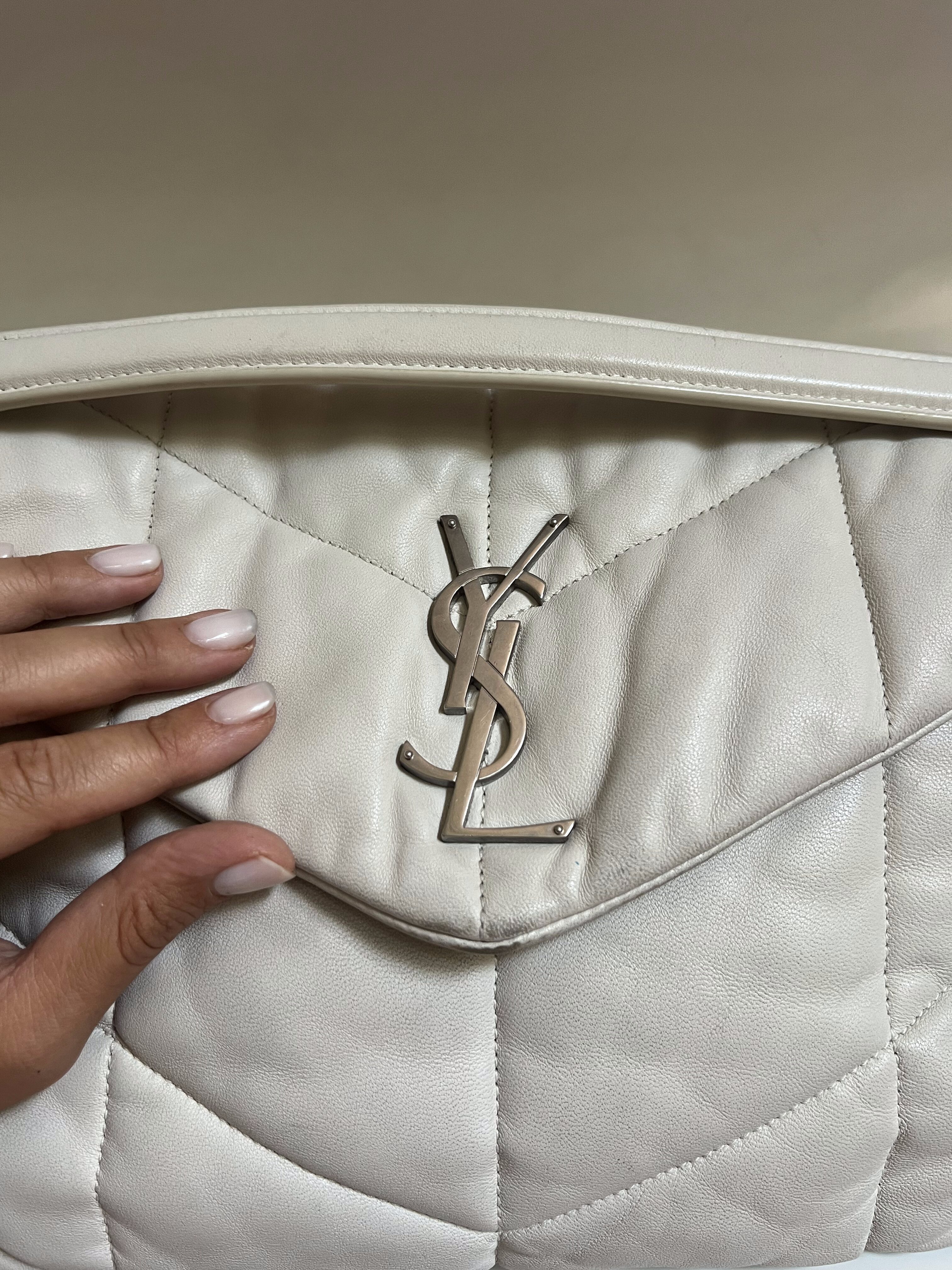BORSA PUFFER MEDIA SAINT LAURENT
