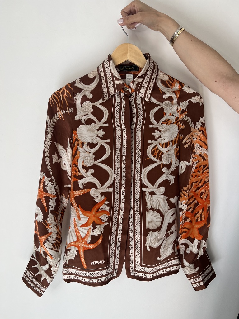 CAMICIA SETA VERSACE