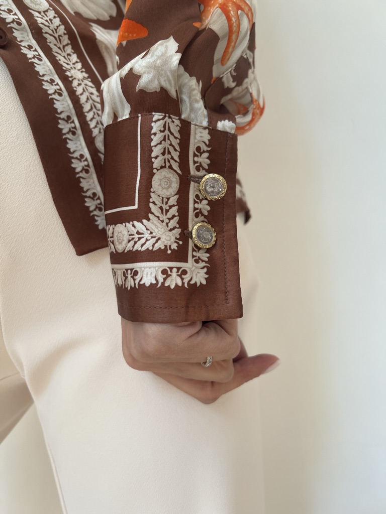 CAMICIA SETA VERSACE
