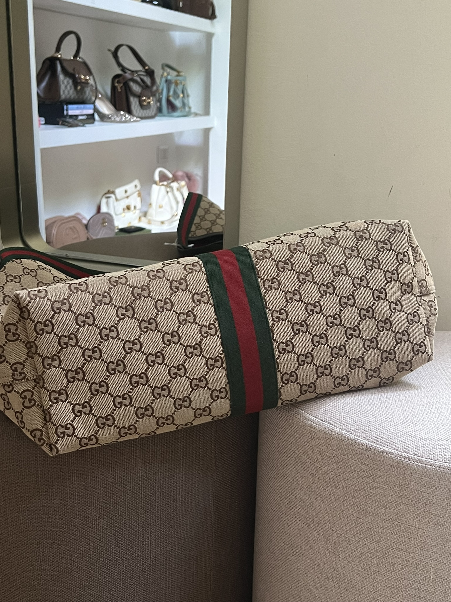 BORSA SHOPPING GIGLIO GUCCI
